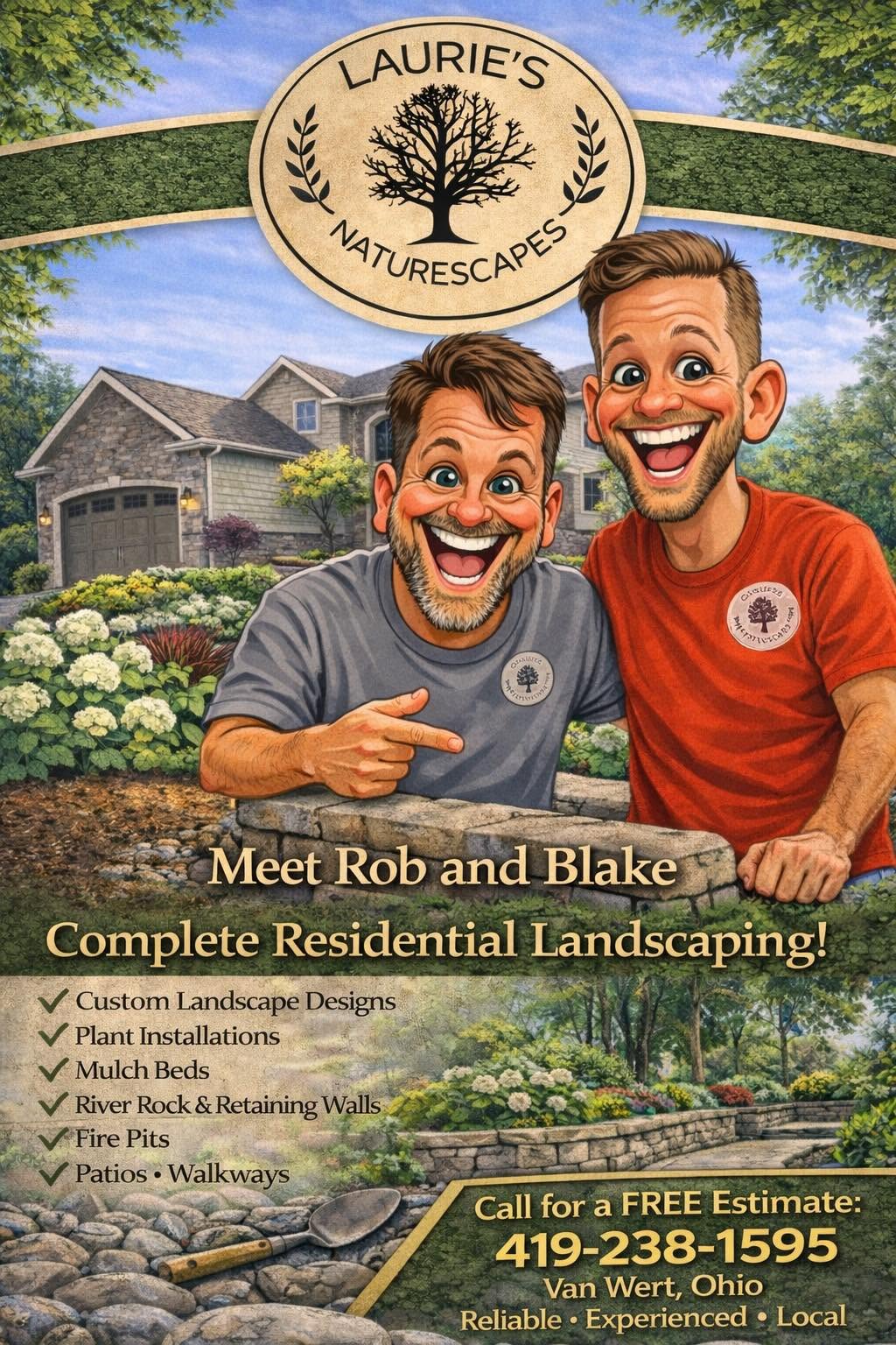 Landscaping Services with Lauries Naturescapes